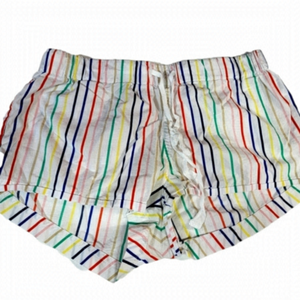 J Crew Stripped Sleep Shorts